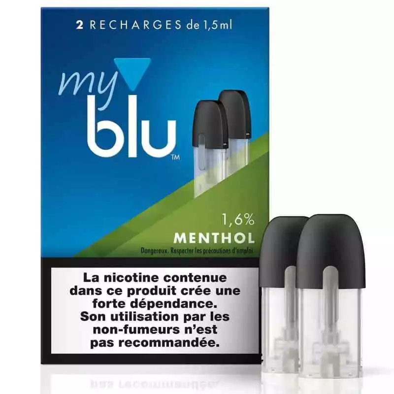 Capsules Myblu eliquide pré-rempli x2