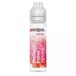 88 Vape rhubarbe fraise 50ml eliquide épais à booster 25/75