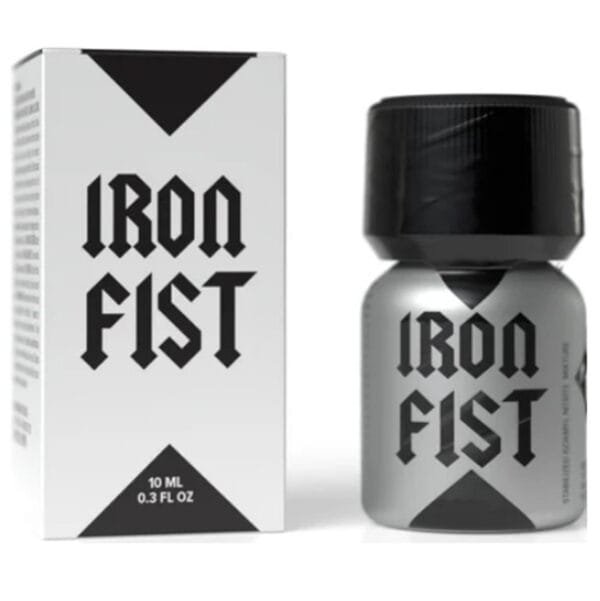 IRON FIST Poppers Amyl Pas Cher Effet Instantané et Stimulation Maximale PWD 10ml