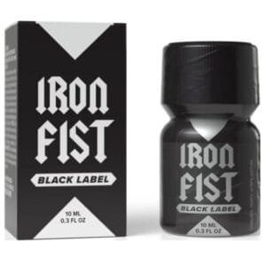 IRON FIST Poppers Amyl Pas Cher Effet Instantané et Stimulation Maximale PWD 10ml