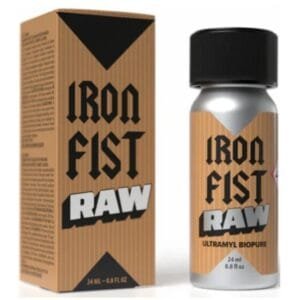 IRON FIST Poppers Amyl raw label Pas Cher Effet Instantané et Stimulation Maximale PWD