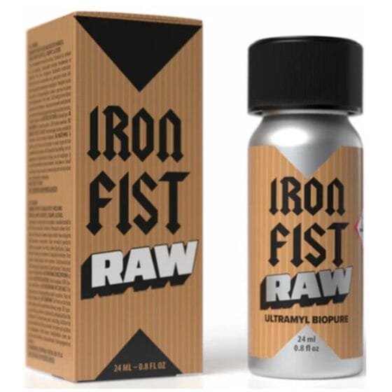 IRON FIST Poppers Amyl raw label Pas Cher Effet Instantané et Stimulation Maximale PWD