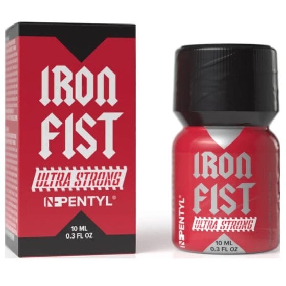 IRON FIST Poppers Amyl Pas Cher Effet Instantané et Stimulation Maximale PWD 10ml