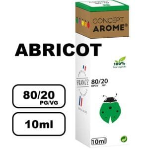 Conceptarome 10ml e-liquide saveur naturelle bio Sans additifs- abricot