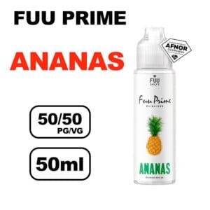 Fuu prime 50ml E-liquide prêt à booster pour cigarette electronique- ananas