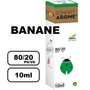 Conceptarome 10ml e-liquide saveur naturelle bio Sans additifs- banane