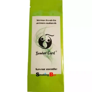 carte fraicheur menthol