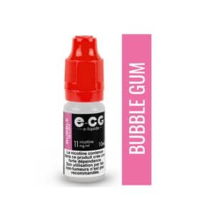 E-cg vap 10ml e-liquide saveur mono arômes - bubble gum