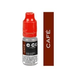 E-cg vap 10ml e-liquide saveur mono arômes - café