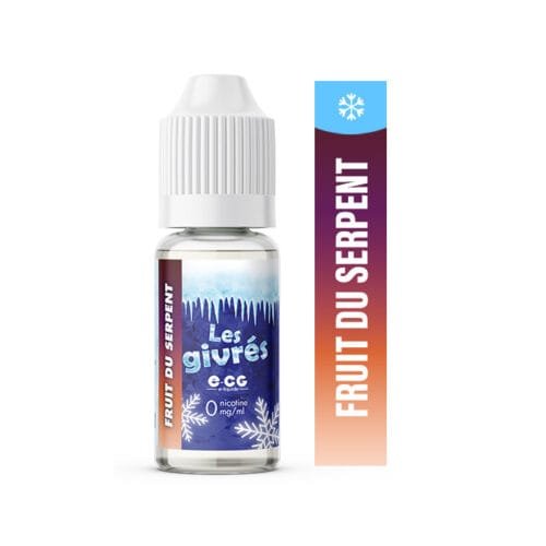 E-cg vap Les Givrées 10ml e-liquide saveur fruité frais bon marché buraliste-fruit-du-serpent