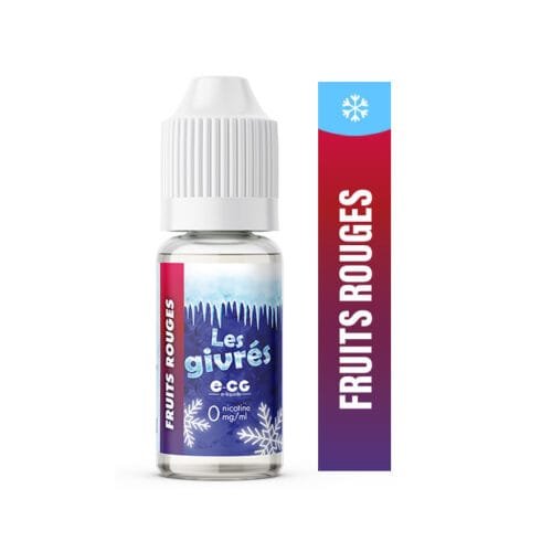 E-cg vap Les Givrées 10ml e-liquide saveur fruité frais bon marché buraliste-fruit-rouge