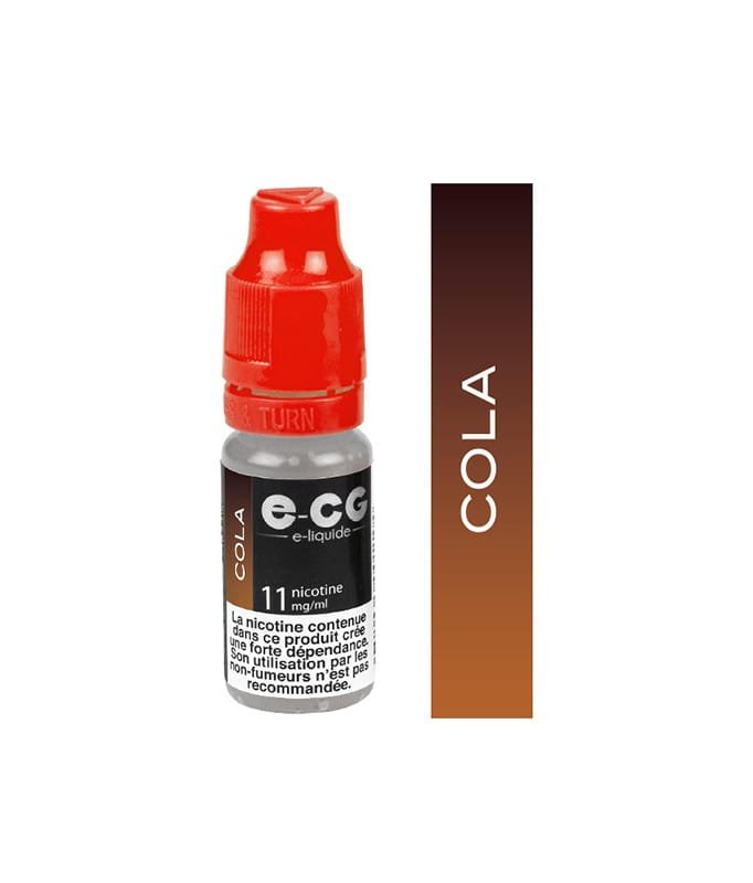 E-cg vap 10ml e-liquide saveur mono arômes - cola