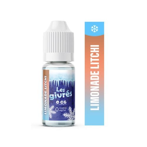 E-cg vap Les Givrées 10ml e-liquide saveur fruité frais bon marché buraliste-limonade-litchi