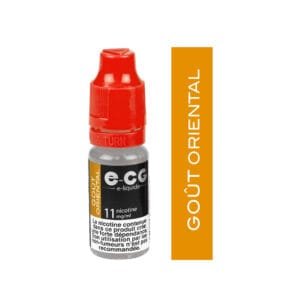 E-cg vap 10ml e-liquide saveur mono arômes - gout oriental