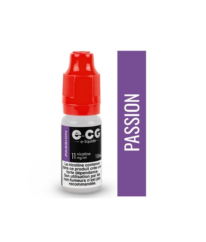 E-cg vap 10ml e-liquide saveur mono arômes - passion