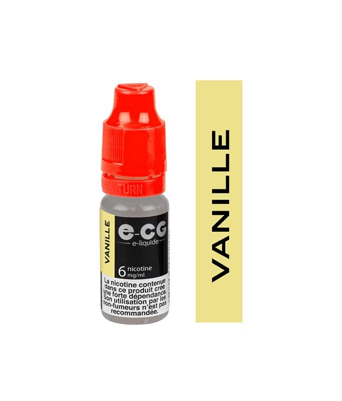 E-cg vap 10ml e-liquide saveur mono arômes - vanille