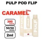 Pulp Flip x1 cartouche 2ml e-liquide pré-rempli sans fuite- caramel