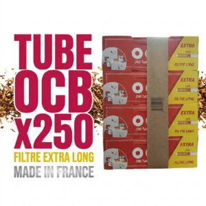 carton-tube-ocb-filtre extra-long-250-cigarette-vide-tabac carton-tube-ocb-filtre-extra-long-250-cigarette-vide-tabac