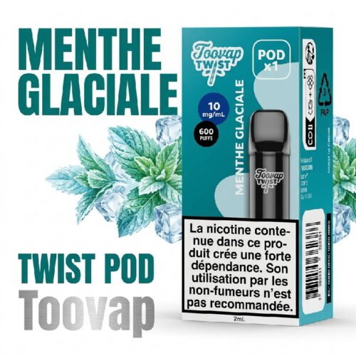 cartouche-twist-toovap-pod-10mg-menthe-glaciale