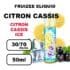 Fruizee eliquid france 50ml e-liquide fruité frais pour cigarette electronique- citron cassis