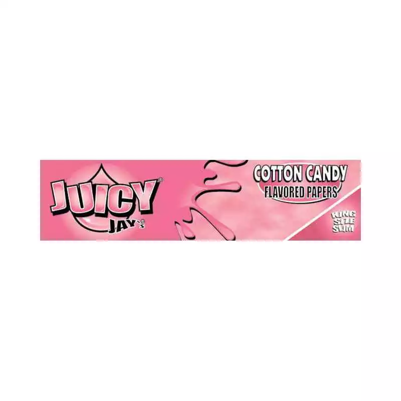 Feuille aromatisé parfumé fruité juicy jay candy cotton barbe à papa
