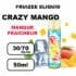 Fruizee eliquid france 50ml e-liquide fruité frais pour cigarette electronique- crazy mango