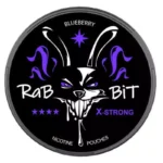 ddm depasse rabbit blueberry x strong nicotine pouch sachet nicopod sans tabac