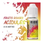 eliquide ecg fruits rouges acidulé