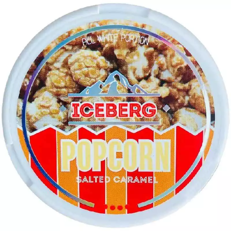 Iceberg pop corn pouches nicotine