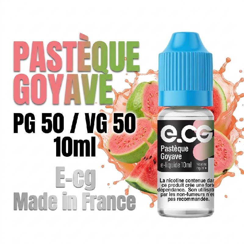 ecg-eliquide-mono-arome-10ml-50pg-50vg-pasteque-goyave ecg-eliquide-mono-arome-10ml-50pg-50vg-pasteque-goyave