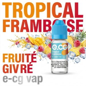 E-liquide fruité frais 10ml les givrées e-cg vap