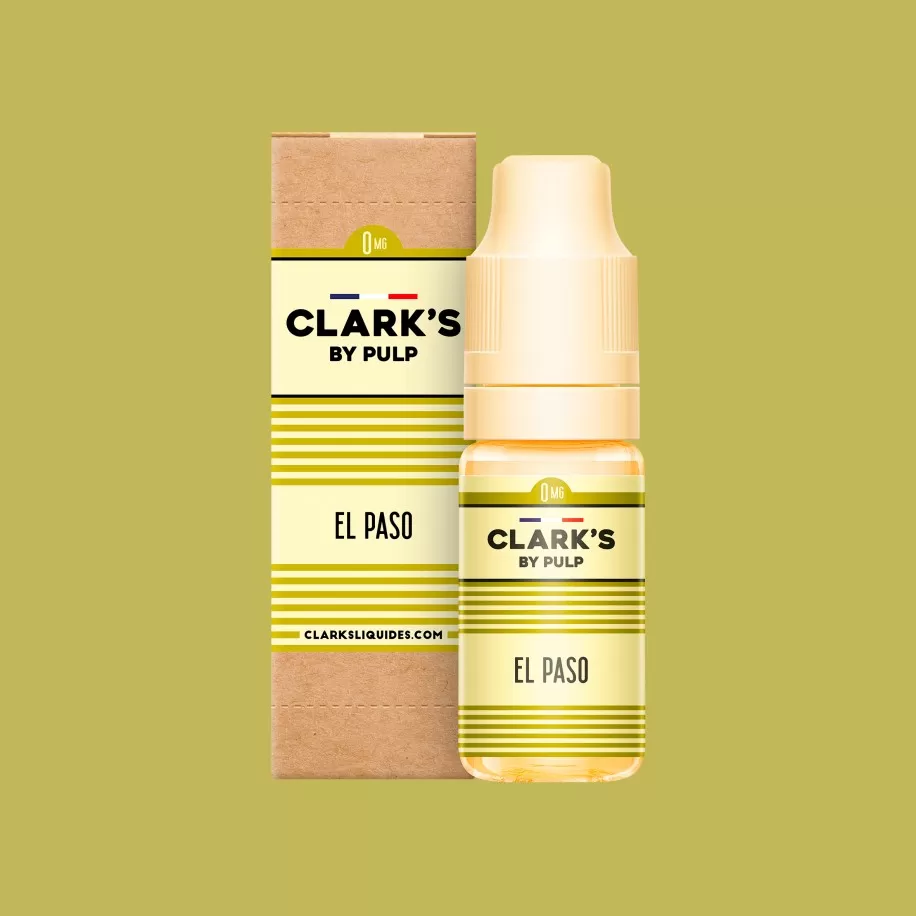 Clark's by Pulp 10ml E-liquide cigarette electronique au bureau de tabac- el paso