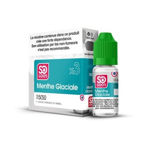 eliquide so good 10ml menthe glaciale
