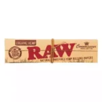 feuille a rouler slim tips carton hemp au chanvre raw connoisseur