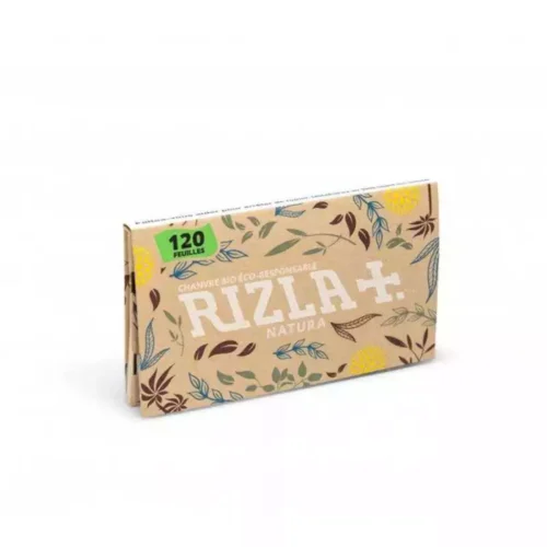 Papier RIZLA Natura Regular x100 feuilles courtes à rouler pour votre tabac