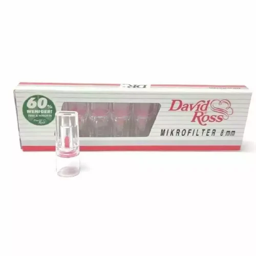 DAVID ROSS Filtres x10 filtres transparent Anti-goudron et nicotine