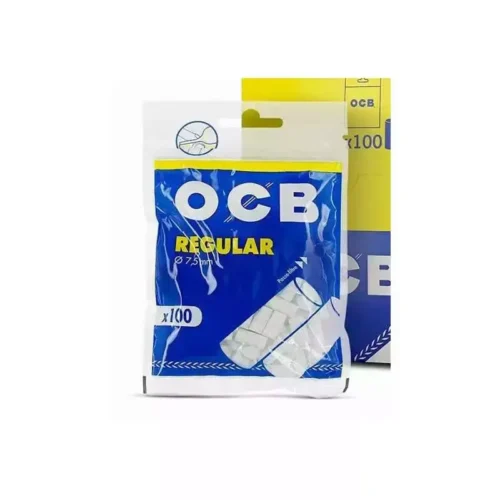 OCB Filtres Regular 7.5mm Sachet x100 filtres - Filtration Anti-Goudron et nicotine tabac (Copie)