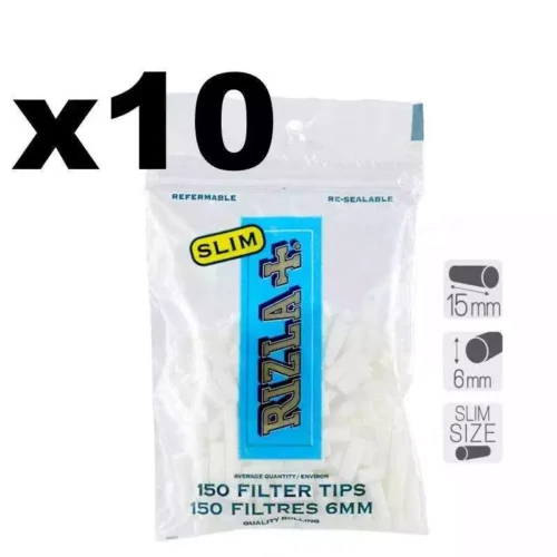 filtre rizla mousse x10