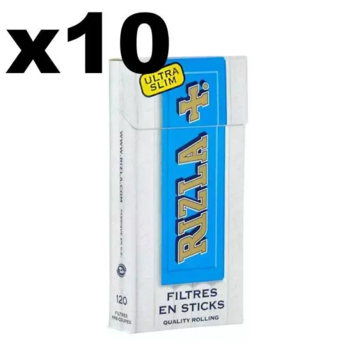 Filtre rizla mousse x10