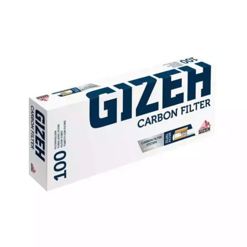 Tube gizeh x100 avec filtre charbon actif