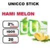 UNICCO Sticks nicotinés sans tabac compatible IQOS avec lame chauffante HNB x20 bâtonnets- hami melon