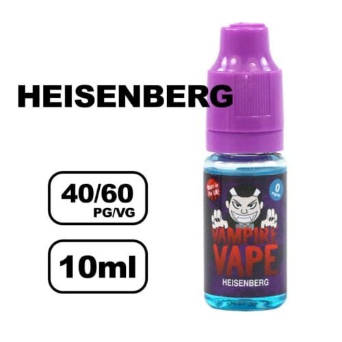 Heisenberg Vampire vape 10ml e-liquide fruité et puissant cigarettes electroniques- heinsenberg
