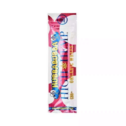 HIGH HEMP hubbabubba blunt Wraps chanvre naturel aromatisé sans tabac - x2 feuilles parfumées saveur fruitée pas cher