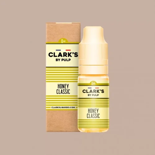 Clark's by Pulp 10ml E-liquide cigarette electronique au bureau de tabac- honey classic