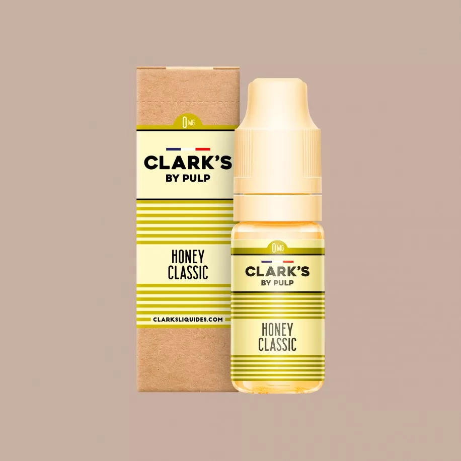 Clark's by Pulp 10ml E-liquide cigarette electronique au bureau de tabac- honey classic