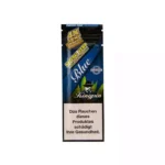 KINGPIN blue blunt Wraps hemp aromatisé sans tabac - sachet x4 feuilles parfumées saveur fruitée pas cher