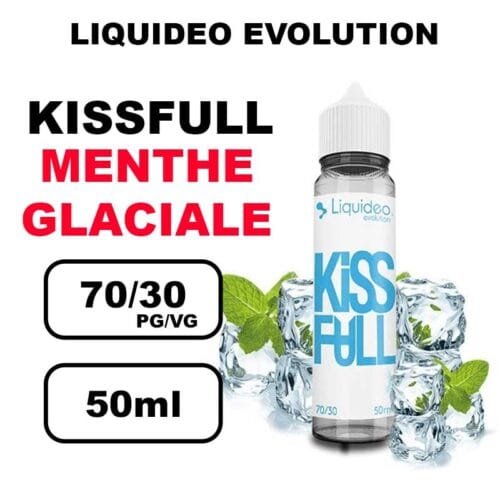 Liquideo Evolution 50ml E-liquides saveurs intenses, surprenantes- kissfull