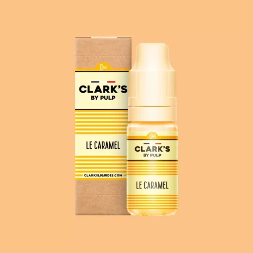 Clark's by Pulp 10ml E-liquide cigarette electronique au bureau de tabac- le caramel