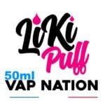 Liki puff vap nation 50ml e-liquide fruité pour cigarette electronique au shop vape