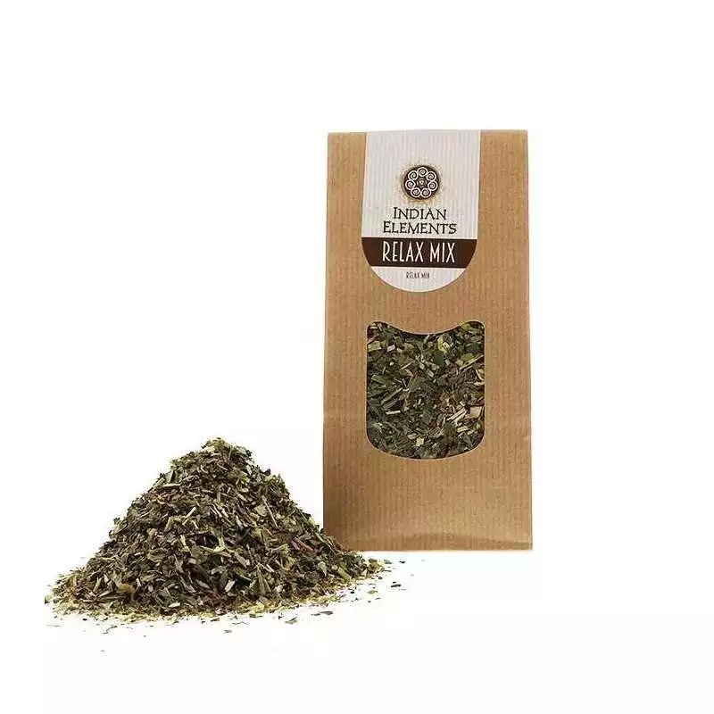 Herbes naturelles 50g Indian elements à mélanger au tabac à rouler - relax mix